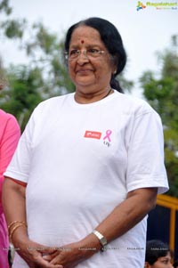 Ushalakshmi Breast Cancer Foundation Pink Ribbon Walk 2012