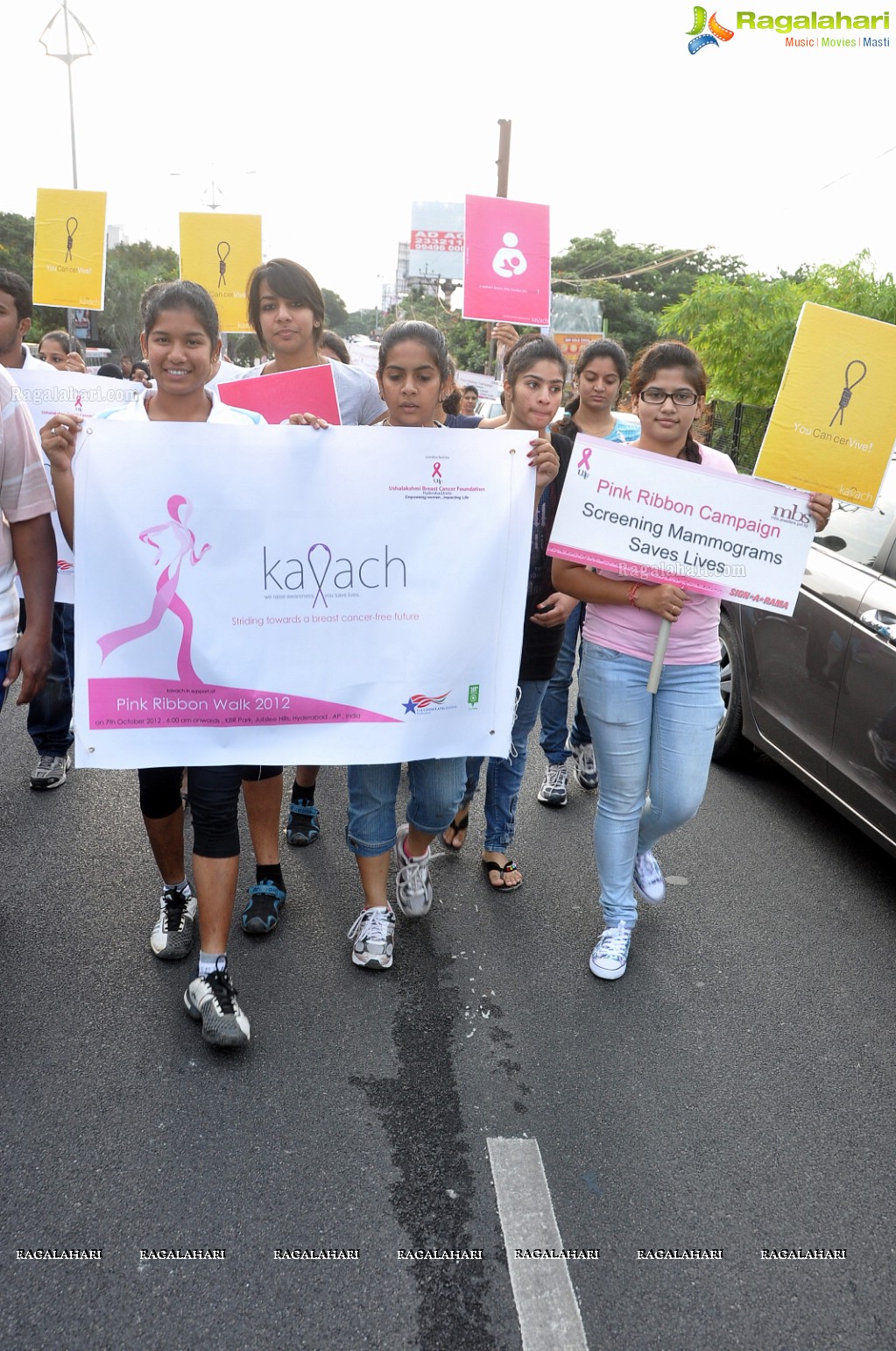 UBF Pink Ribbon Walk 2012, Hyderabad