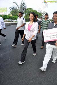 Ushalakshmi Breast Cancer Foundation Pink Ribbon Walk 2012