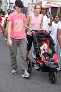 Ushalakshmi Breast Cancer Foundation Pink Ribbon Walk 2012