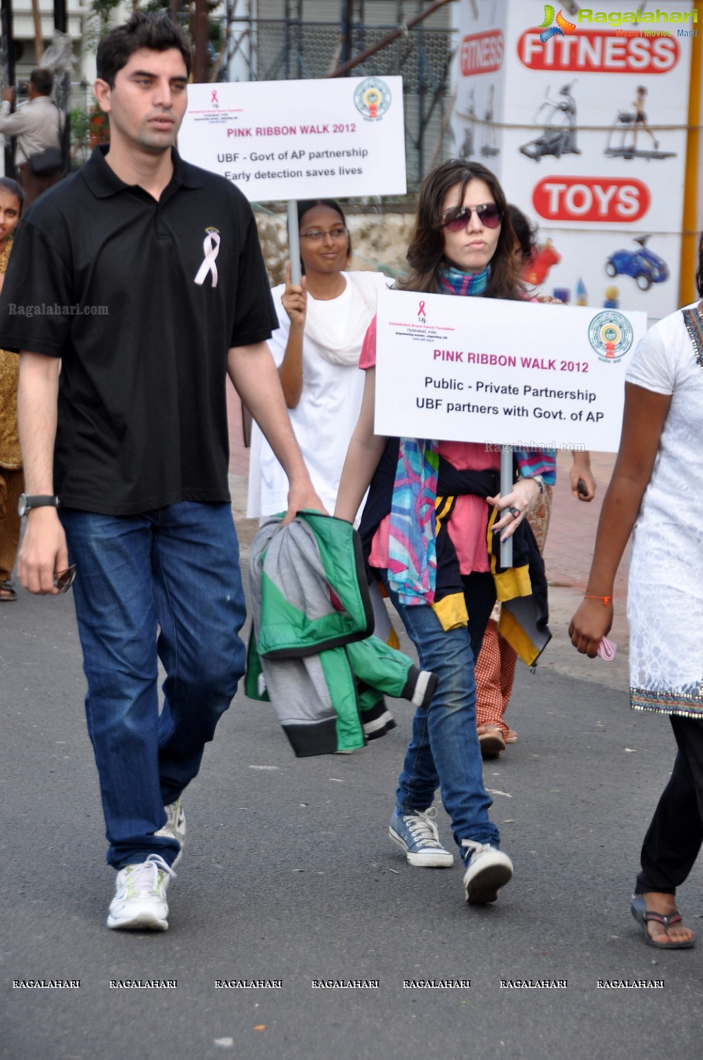 UBF Pink Ribbon Walk 2012, Hyderabad