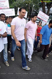 Ushalakshmi Breast Cancer Foundation Pink Ribbon Walk 2012