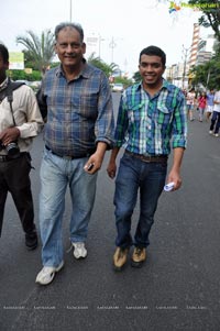 Ushalakshmi Breast Cancer Foundation Pink Ribbon Walk 2012