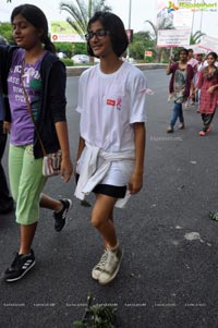 Ushalakshmi Breast Cancer Foundation Pink Ribbon Walk 2012