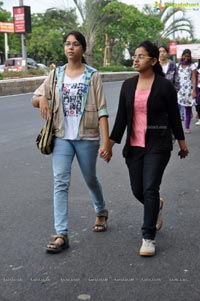 Ushalakshmi Breast Cancer Foundation Pink Ribbon Walk 2012