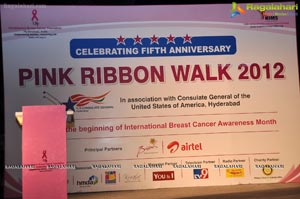 Ushalakshmi Breast Cancer Foundation Pink Ribbon Walk 2012