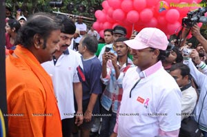 Ushalakshmi Breast Cancer Foundation Pink Ribbon Walk 2012