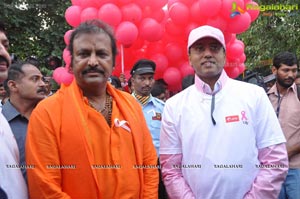 Ushalakshmi Breast Cancer Foundation Pink Ribbon Walk 2012