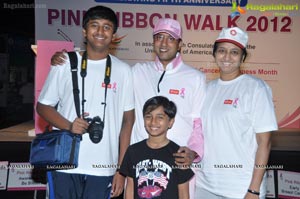 Ushalakshmi Breast Cancer Foundation Pink Ribbon Walk 2012