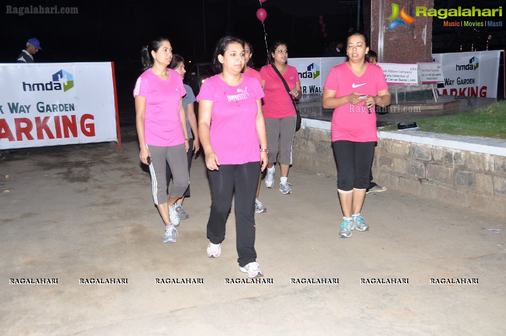 UBF Pink Ribbon Walk 2012, Hyderabad