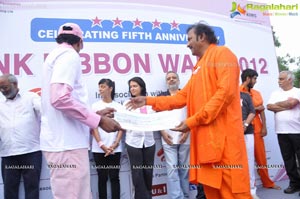 Ushalakshmi Breast Cancer Foundation Pink Ribbon Walk 2012