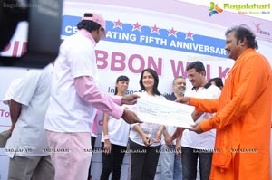 Ushalakshmi Breast Cancer Foundation Pink Ribbon Walk 2012