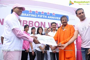 Ushalakshmi Breast Cancer Foundation Pink Ribbon Walk 2012