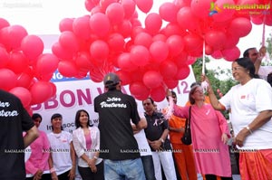 Ushalakshmi Breast Cancer Foundation Pink Ribbon Walk 2012