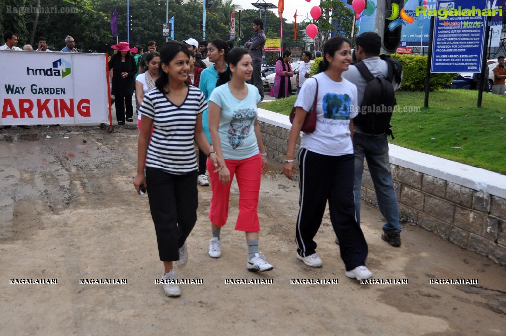 UBF Pink Ribbon Walk 2012, Hyderabad