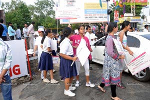 Ushalakshmi Breast Cancer Foundation Pink Ribbon Walk 2012