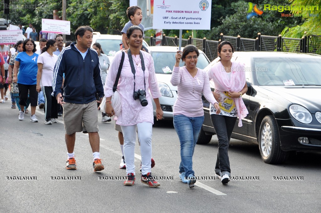 UBF Pink Ribbon Walk 2012, Hyderabad