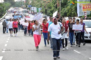 Ushalakshmi Breast Cancer Foundation Pink Ribbon Walk 2012