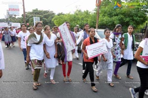 Ushalakshmi Breast Cancer Foundation Pink Ribbon Walk 2012