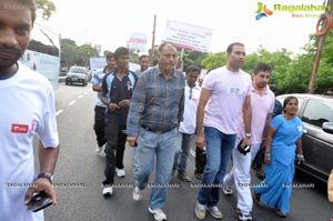 Ushalakshmi Breast Cancer Foundation Pink Ribbon Walk 2012