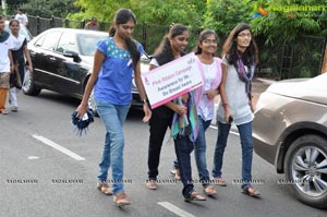 Ushalakshmi Breast Cancer Foundation Pink Ribbon Walk 2012