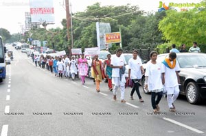 Ushalakshmi Breast Cancer Foundation Pink Ribbon Walk 2012