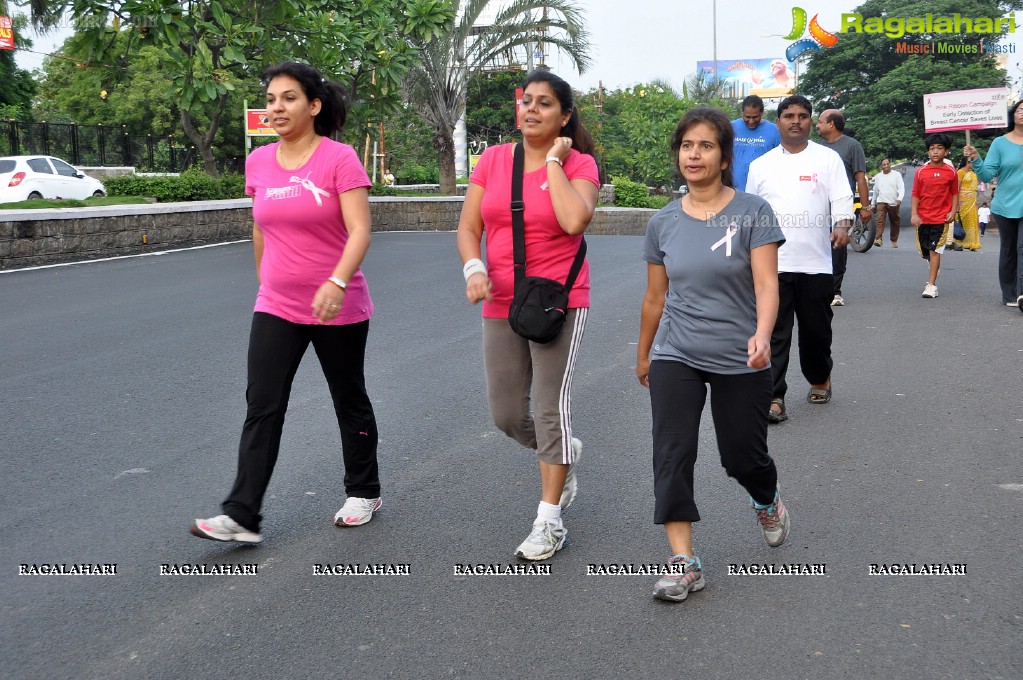 UBF Pink Ribbon Walk 2012, Hyderabad