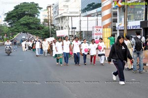 Ushalakshmi Breast Cancer Foundation Pink Ribbon Walk 2012