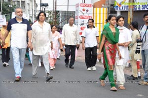 Ushalakshmi Breast Cancer Foundation Pink Ribbon Walk 2012