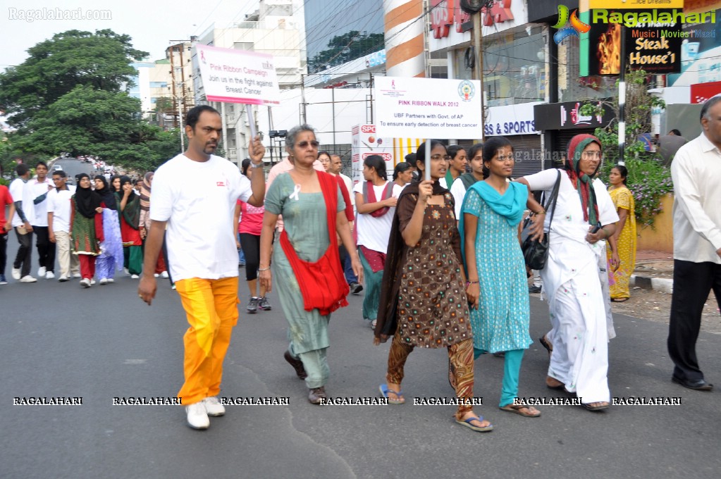 UBF Pink Ribbon Walk 2012, Hyderabad