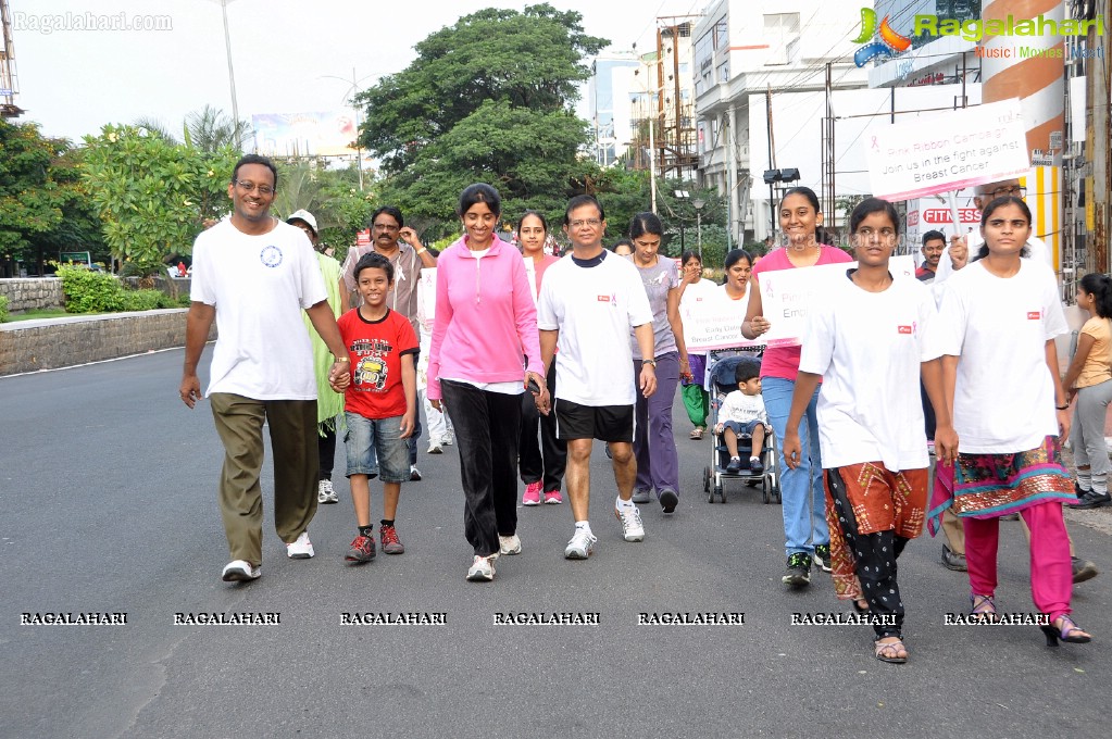 UBF Pink Ribbon Walk 2012, Hyderabad