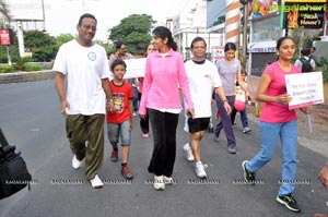 Ushalakshmi Breast Cancer Foundation Pink Ribbon Walk 2012