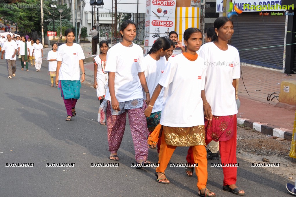 UBF Pink Ribbon Walk 2012, Hyderabad