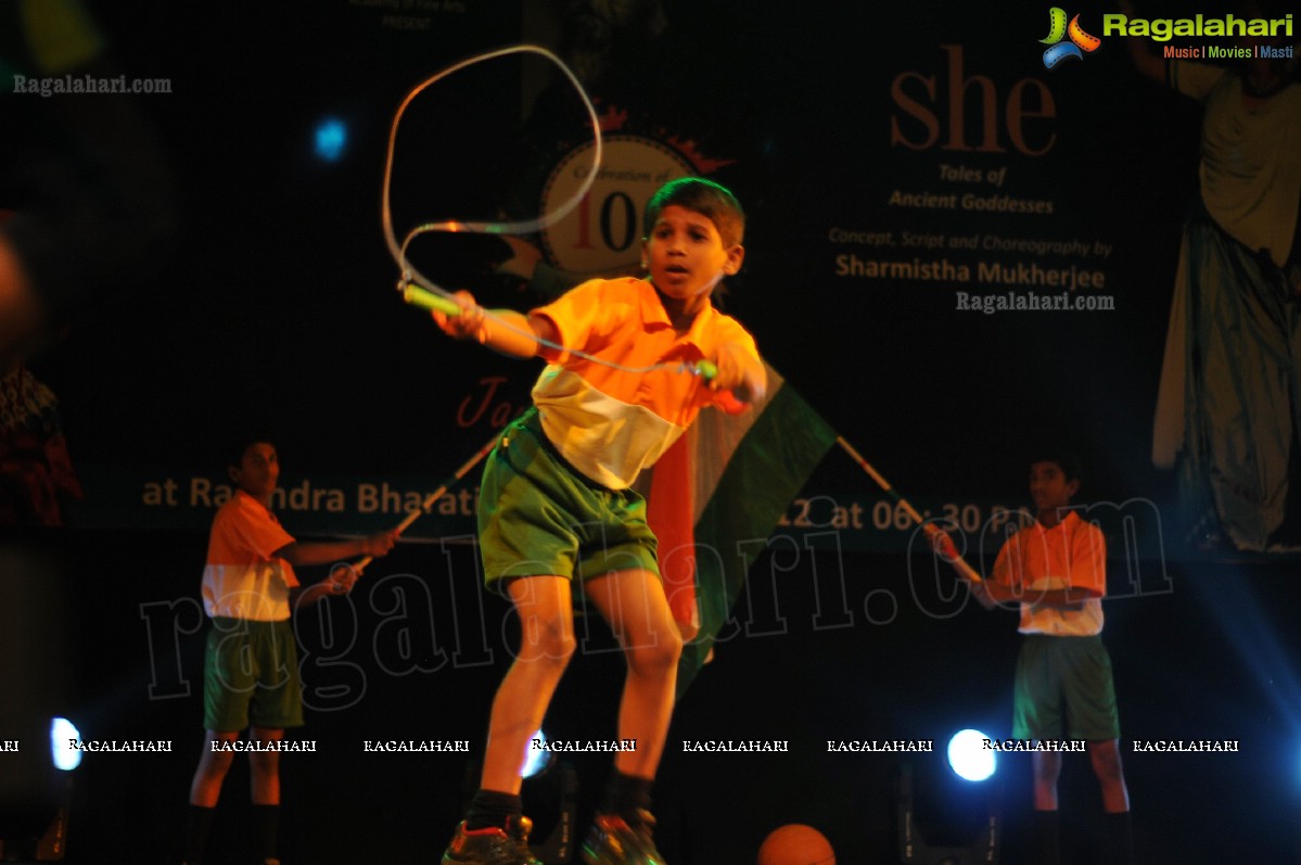 Jana Gana Mana 100 Years Celebrations: Sharmistha Mukherjee's Dance Program at Ravindra Bharathi, Hyderabad