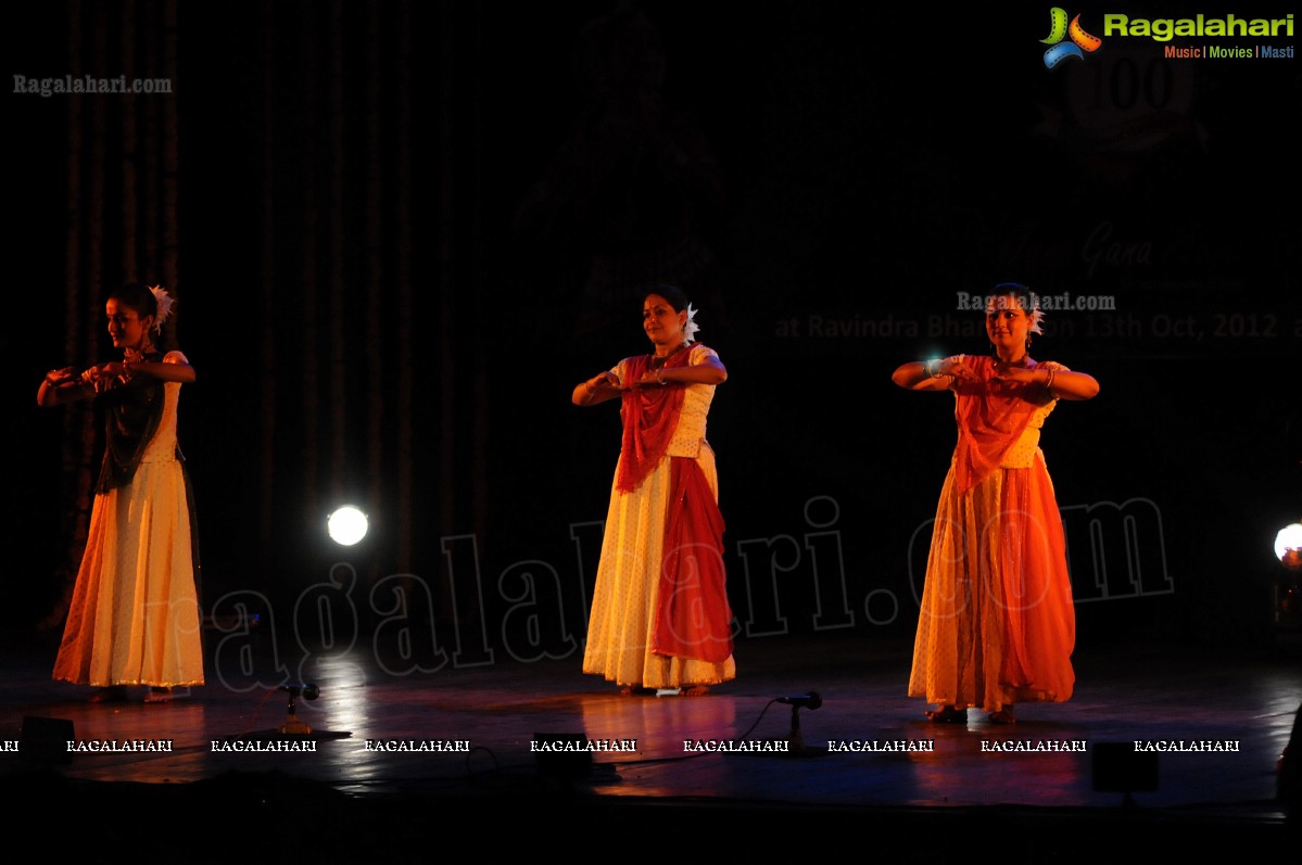 Jana Gana Mana 100 Years Celebrations: Sharmistha Mukherjee's Dance Program at Ravindra Bharathi, Hyderabad