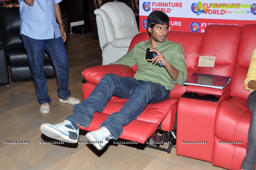 Routine Love Story Promotions at Furniture World, Hyderabad