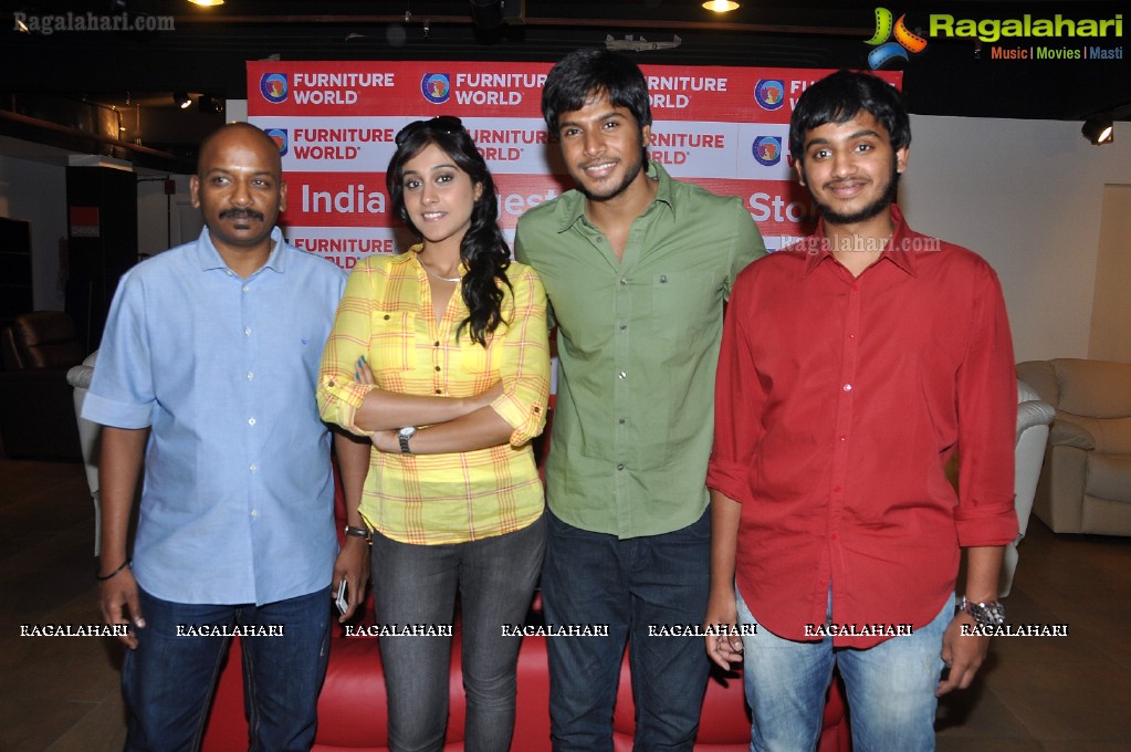 Routine Love Story Promotions at Furniture World, Hyderabad