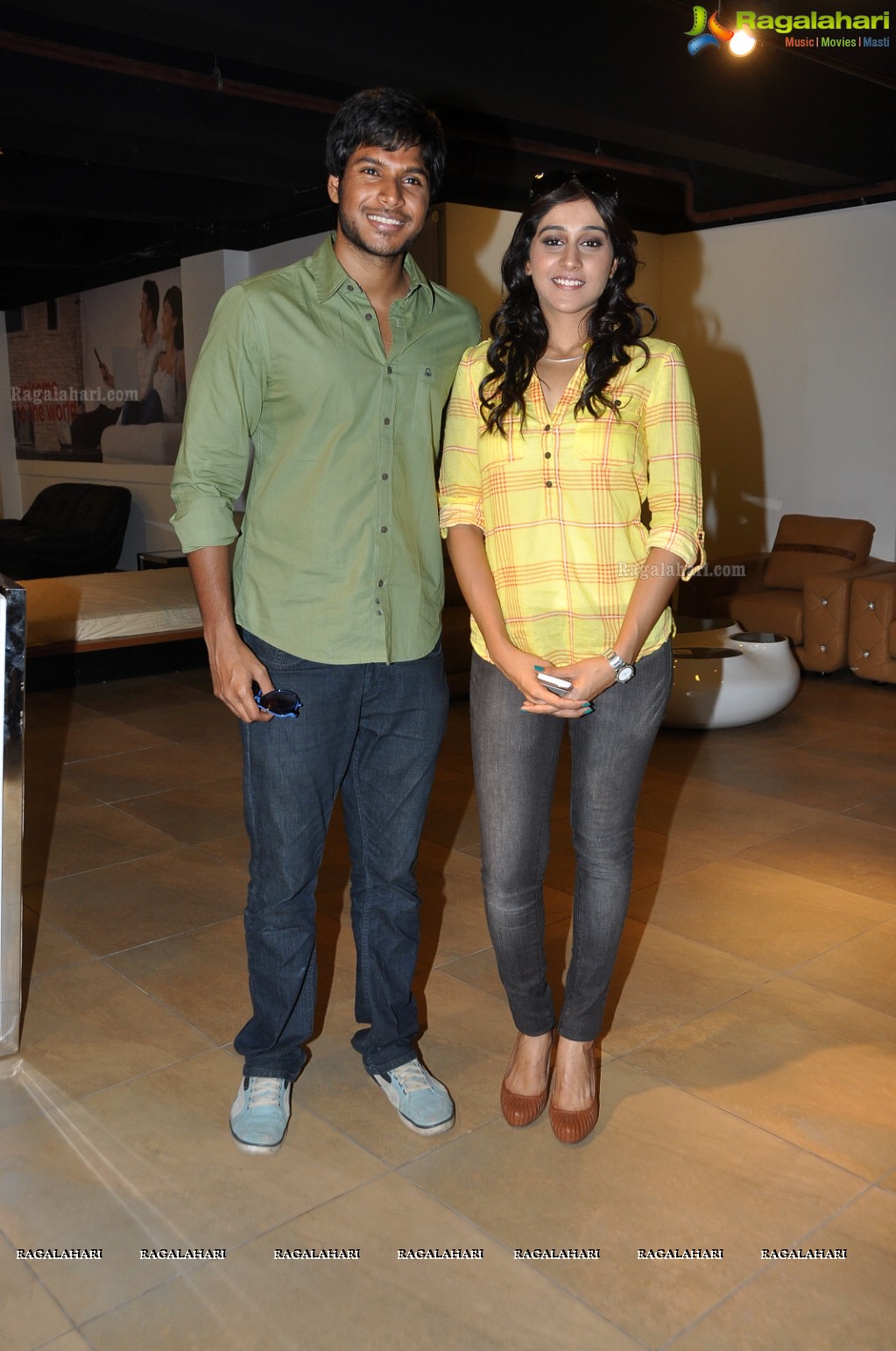 Routine Love Story Promotions at Furniture World, Hyderabad