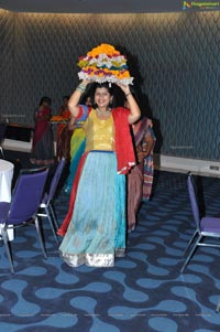 Dandiya Meets Bathukamma Theme Ladies Gettogether