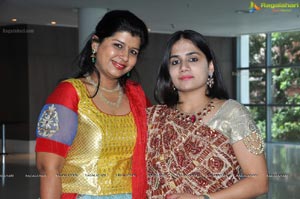 Dandiya Meets Bathukamma Theme Ladies Gettogether