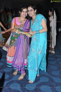 Dandiya Meets Bathukamma Theme Ladies Gettogether