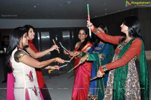 Dandiya Meets Bathukamma Theme Ladies Gettogether