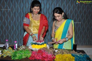 Dandiya Meets Bathukamma Theme Ladies Gettogether