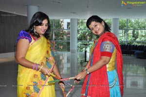 Dandiya Meets Bathukamma Theme Ladies Gettogether