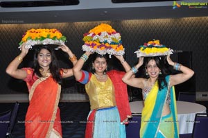 Dandiya Meets Bathukamma Theme Ladies Gettogether