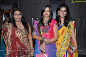 Dandiya Meets Bathukamma Theme Ladies Gettogether