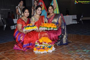 Dandiya Meets Bathukamma Theme Ladies Gettogether