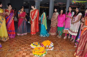 Dandiya Meets Bathukamma Theme Ladies Gettogether