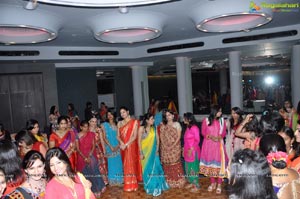 Dandiya Meets Bathukamma Theme Ladies Gettogether