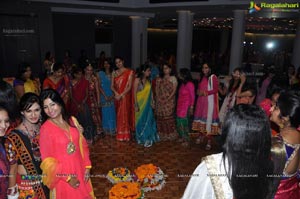 Dandiya Meets Bathukamma Theme Ladies Gettogether